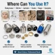Snap Fastener System Starter Set with Dies – Klikit, 54 System and Alfa Snaps CITCIT-SISTEM-TANIMA-SET01