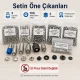 Professional Snap Fastener System Starter Set with 5 Dies – Klikit, 54 System, Alfa and 61 System CITCIT-SISTEM-TANIMA-SET02