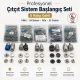 Professional Snap Fastener System Starter Set with 5 Dies – Klikit, 54 System, Alfa and 61 System CITCIT-SISTEM-TANIMA-SET02