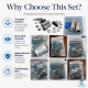 Professional Snap Fastener System Sample and Workshop Starter Set – Klikit, 54 System, Alfa and 61 System CITCIT-SISTEM-TANIMA-SET03