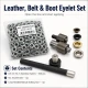 Leather, Belt and Boot Eyelet Set – 8.5 mm Eyelets, Die and Hand Tool Included DERI-KEMER-BOT-SET08
