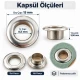 8 mm (0.31 in) Stainless Steel Eyelet Hand Punch and Setting Kit – 50 Sets + Tool KGS2IN1-05-PS050