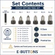 Eyelet Installation Die Set – 6 Sizes with Hand Setting Tool KLP002-028SET