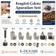 Eyelet Installation Die Set – 6 Sizes with Hand Setting Tool KLP002-028SET