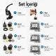 Complete Eyelet Workshop Starter Kit – Hand Press with 10 mm, 13 mm and 17 mm Eyelets KOMPLE-ATOLYE-KUSGOZU-SET12