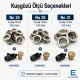 Complete Eyelet Workshop Starter Kit – Hand Press with 10 mm, 13 mm and 17 mm Eyelets KOMPLE-ATOLYE-KUSGOZU-SET12