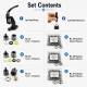Complete Eyelet Workshop Starter Kit – Hand Press with 10 mm, 13 mm and 17 mm Eyelets KOMPLE-ATOLYE-KUSGOZU-SET12