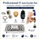 Profesyonel 17 mm Kuşgözü Seti – Delme Kalıbı, Çakma Kalıbı ve Elde Aparat Dahil KUSGOZU-17MM-SET04