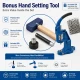 Large Eyelet Installation Set with Manual Hand Press, Eyelets and Dies – KUSGOZUSET01