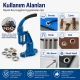Large Eyelet Installation Set with Manual Hand Press, Eyelets and Dies – KUSGOZUSET01