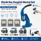 Large Eyelet Installation Set with Manual Hand Press, Eyelets and Dies – KUSGOZUSET01