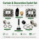 Curtain and Decoration Eyelet Set without Hand Press – 17 mm and 28 mm Eyelets Included PERDE-17-28MM-PRESIZ-SET10
