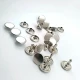 54 Double Cap Rivet with 12 mm Front and Back Caps, 7.5 mm Long Steel Post for Durable Fastening in Handbags and Fashion