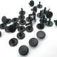 54 Double Cap Rivet with 12 mm Front and Back Caps, 7.5 mm Long Steel Post for Durable Fastening in Handbags and Fashion