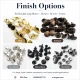 54 Double Cap Rivet with 12 mm Front and Back Caps, 7.5 mm Long Steel Post for Durable Fastening in Handbags and Fashion