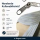 Workshop Bag Case T10 Nylon Tape Zipper Set - 10 Meters + 10 Sliders