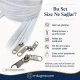 T10 Nylon Zipper Tape Set with Sliders