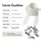 100 m / 328.08 ft N5 / #5 Nylon Coil Zipper Chain Set with 50 Single-Pull Sliders for Workshops, ideal for custom zipper