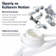 10 m / 32.81 ft N5 / #5 Nylon Zipper Tape Set with 10 Single-Pull Sliders for Workshops