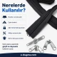 T20 Nylon Tarpaulin and Tent Zipper Set with Pull Cords