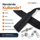 T20 Nylon Tarpaulin and Tent Zipper Set with Pull Cords