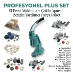 Professional Plus Set – Hand Press Machine M0099, 16 Dies and 5,875 Accessory Components - SET001PLUS