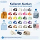 15 mm / 0.59 in Plastic Cap Snap Fastener Color Sample Set – 25 Colors / 625 Sets SET15PL25RENK