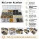 Acrylic Pearl Color and Die Set in 4, 6 and 8 mm sizes with 12 models and 12,000 pieces, perfect for textile and craft