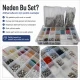 9.5 mm Stainless Steel Perforated Click Color Set – 23 Colors / 2300 Sets SET95KLK23RENK