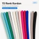 15-Colour Cord, 9.5 mm Eyelet and Installation Die Sample Set SETKRD2415