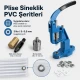 3 No Plise Sineklik Kuşgözü El Presli Başlangıç Seti, 5 mm Delik Açma Kalıbı ve Tulumba El Presi ile PVC Şerit Montajı için