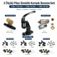2 No / 4,5 mm, 3 No / 5 mm ve 4 No / 6 mm Plise Sineklik Kuşgözü El Presli 3 Ölçülü Komple Deneme Seti Set001SinDn
