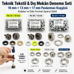 Technical Textile & Outdoor Eyelet Trial Set – 10 mm, 13 mm and 17 mm Eyelets Included TEKNIK-DISMEKAN-DENEME-SET11