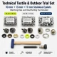 Technical Textile & Outdoor Eyelet Trial Set – 10 mm, 13 mm and 17 mm Eyelets Included TEKNIK-DISMEKAN-DENEME-SET11