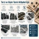 Tailor Supply and Repair Sample Set – Snap Fasteners, Eyelets, Rivets and Jeans Buttons – Press and Dies Not Included TERZI-SARF-NUMUNE-SET01