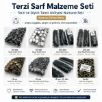 Tailor Supply and Repair Sample Set – Snap Fasteners, Eyelets, Rivets and Jeans Buttons – Press and Dies Not Included TERZI-SARF-NUMUNE-SET01