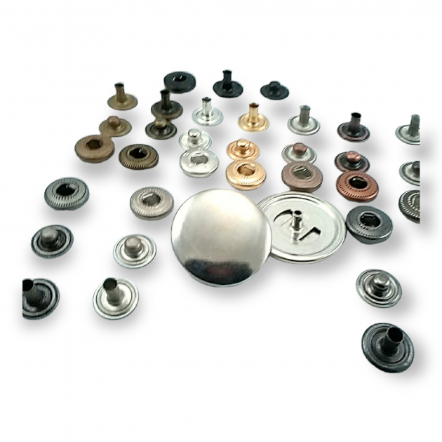 25 mm Snaps Fasteners 1" Curved 40L Brass Set of 4 ERCB0025PR 25 mm Snaps Fasteners 1" Curved 40L Brass Set of 4 ERCB0025PR