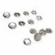 Prong Pearlescent Snap Fantenrs 9.5 mm 3/8" With Cap Stainless Buttons C0014S