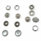 Prong Pearlescent Snap Fantenrs 9.5 mm 3/8" With Cap Stainless Buttons C0014S