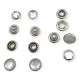 Prong Pearlescent Snap Fantenrs 9.5 mm 3/8" With Cap Stainless Buttons C0014S