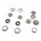 Prong Pearlescent Snap Fantenrs 9.5 mm 3/8" With Cap Stainless Buttons C0014S