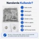 Bebe Çıtçıtı 9,5 mm Paslanmaz Delikli Klikıt Çıtçıt 250 Adet/Pk C0095DPPK - Paslanmaz metal bebek giyim çıtçıtı