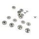 Sew-On Snap Button Brass Stainless 8 mm 12 L 5/16" ERD080PR4