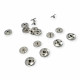 Sew-On Snap Button Brass Stainless 8 mm 12 L 5/16" ERD080PR4 Sew-On Snap Button Brass Stainless 8 mm 12 L 5/16" ERD080PR4