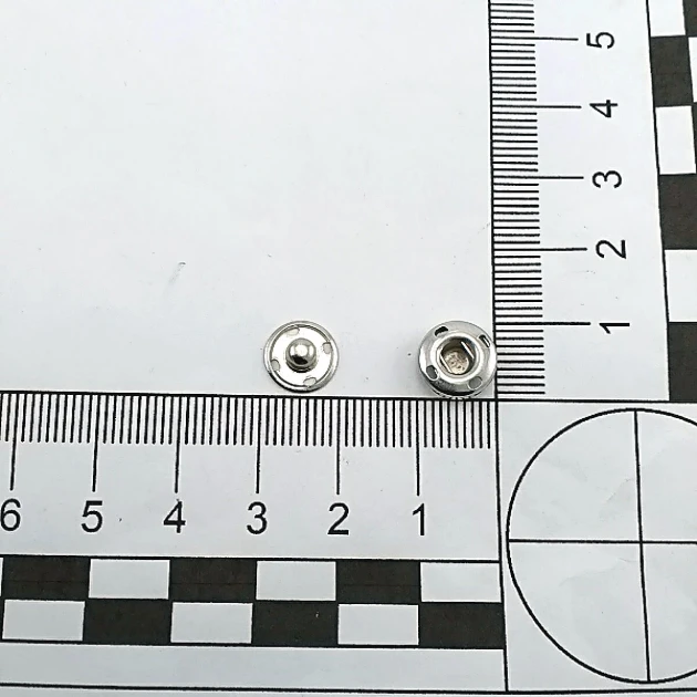 Dikme Çıtçıt Düğme 10 mm 16 boy Paslanmaz Dört Delikli ERD100P4