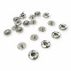 Sew-On Snap Fasteners 10 mm 16L / 25/64" Brass Stainless ERD100PR4 Sew-On Snap Fasteners 10 mm 16L / 25/64" Brass Stainless ERD100PR4