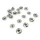 Sew-On Snap Fasteners 10 mm 16L / 25/64" Brass Stainless ERD100PR4
