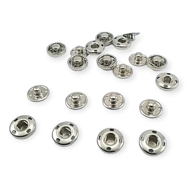 10 mm 16 boy  Dikme Çıtçıt Düğme Pirinç Dört Delikli ERD100PR4