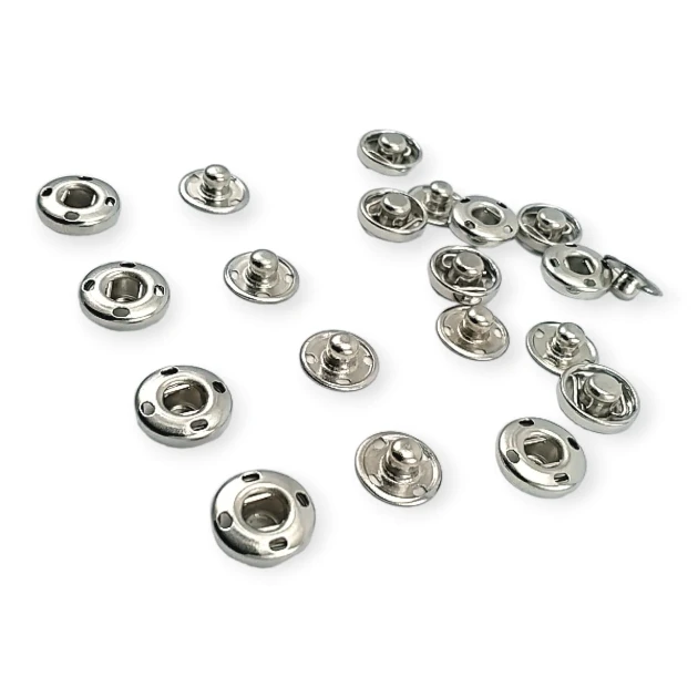 10 mm 16 boy  Dikme Çıtçıt Düğme Pirinç Dört Delikli ERD100PR4