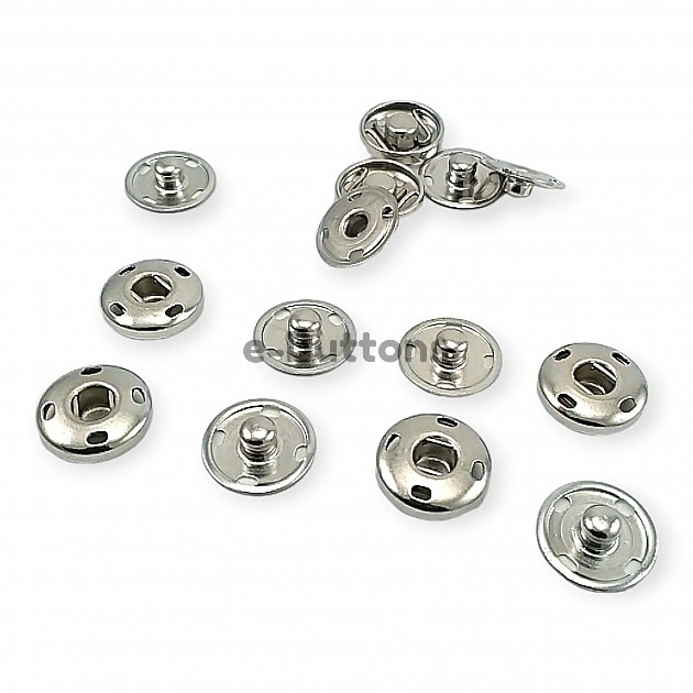 Sew-On Snap Button Brass Stainless 12 mm 20L / 15/32" ERD120PR4
